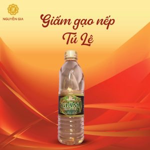 giấm gạo nếp tú lê