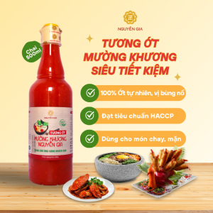 Tương ớt Mường Khương siêu tiết kiệm dành cho nhà hàng khách sạn