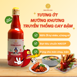Tương ớt Mường Khương cay đậm cho ai thích vị siêu cay