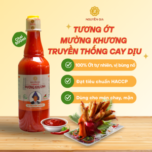 tương ớt mường khương cay dịu cho người thích ăn đồ đặc sản
