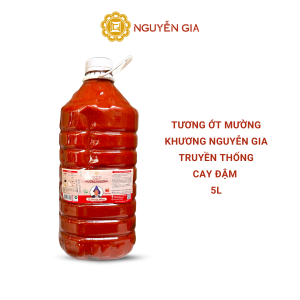 Tương Ớt Mường Khương Truyền Thống Xưa Cay Đậm Nguyễn Gia 5L