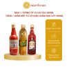 [COMBO Tiết Kiệm 4] Mua 1 Tương Ớt Truyền Thống Xưa Cay Dịu 500ml Tặng 1 Giấm Nếp Tú Lệ hoặc Giấm Gạo Lứt 500ml