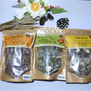 kẹo hạt bí matcha