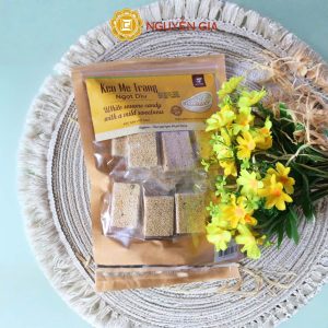 Kẹo mè trắng mix hạt bí xanh Bigfarm 3