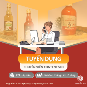 Tuyển dụng content seo cho website chuyên nghiệp
