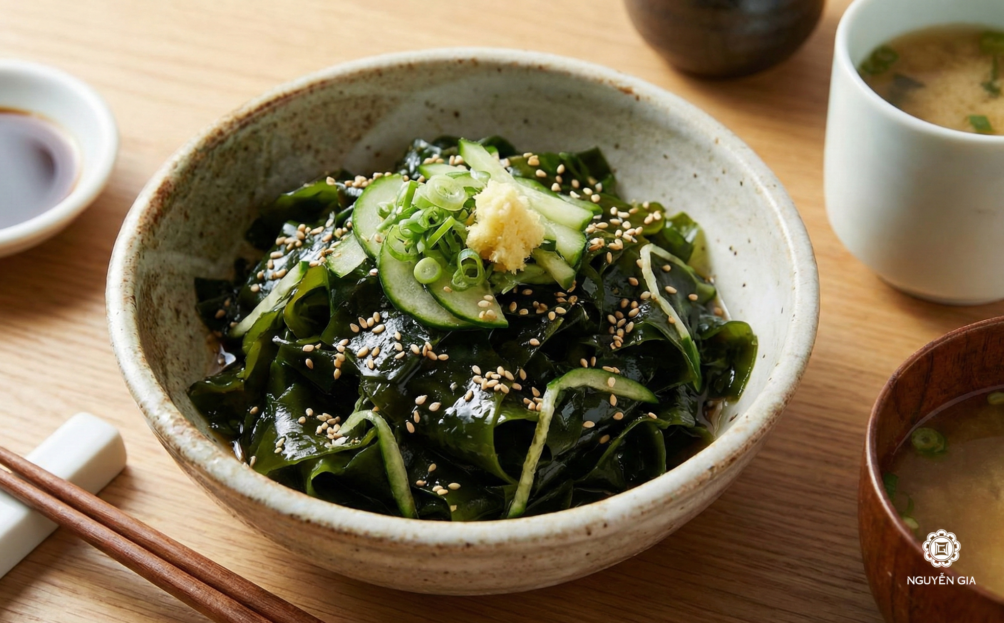 Salad Wakame (Salad rong biển wakame) sử dụng rong biển wakame, là một loại rong biển chứa nhiều dinh dưỡng