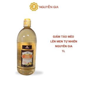 giấm táo mèo lên men tự nhiên