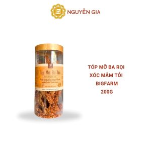 top mỡ ba rọi xóc mắm tỏi bigfarm