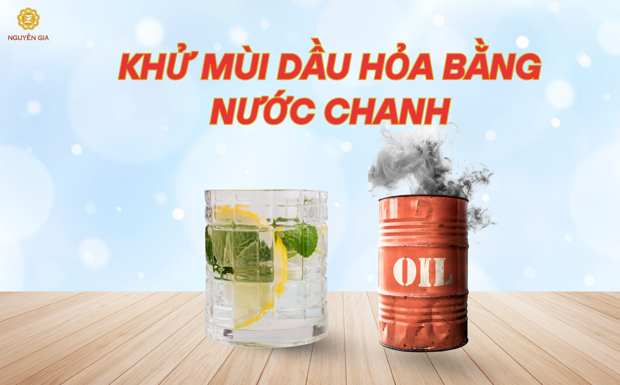 Nước chanh và cam sẽ giúp khử mùi và mang lại hương thơm tươi mát cho phòng