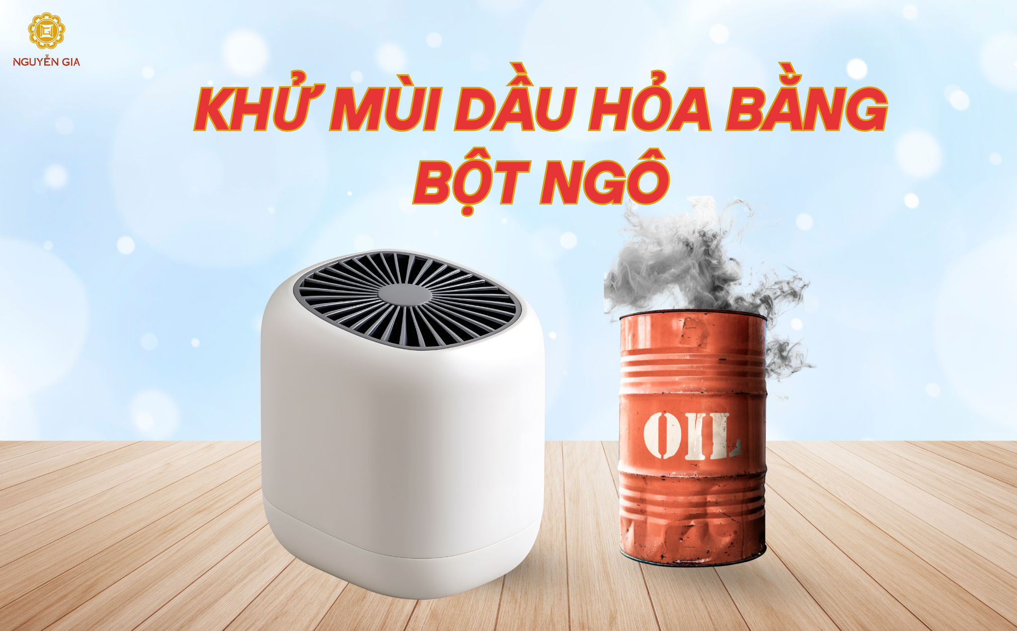Máy lọc không khí là một giải pháp hiện đại và hiệu quả giúp khử mùi dầu hỏa