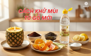 Cách khử mùi sơn tủ gỗ mới luôn là mối quan tâm hàng đầu của các gia chủ