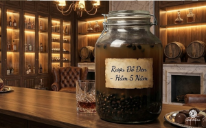 Thời gian ngâm tối thiểu là 3 tháng để các dưỡng chất thẩm thấu hoàn toàn