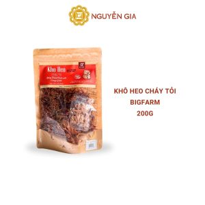 khô heo cháy tỏi