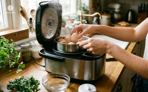 Luộc trứng bằng nồi cơm điện là một trong những mẹo vặt nhà bếp cực kỳ hữu ích