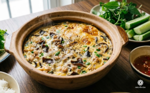 Trứng hấp thịt (hay còn gọi là chả trứng) là món ăn dân dã đậm đà bản sắc Việt