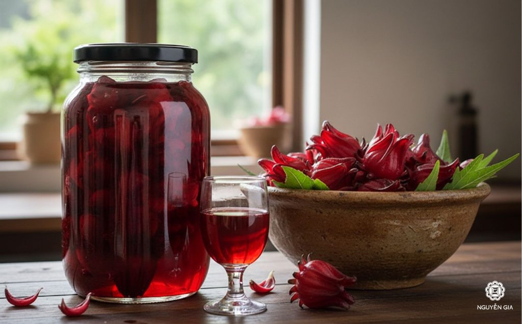 Cách ngâm rượu atiso là một phương pháp bảo quản thảo dược truyền thống tạo nên một loại "mỹ tửu" bồi bổ sức khỏe