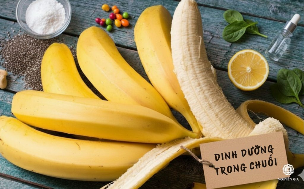 Hàm lượng dinh dưỡng trong chuối đem lại lợi ích bất ngờ