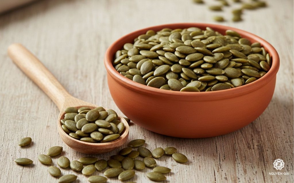 Điểm danh các chất dinh dưỡng trong hạt bí tốt cho sức khỏe