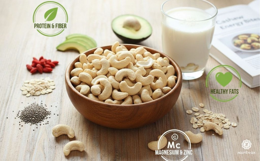 Sự kết hợp giữa các axit béo có lợi và chất chống oxy hóa giúp loại hạt này trở thành "thực phẩm vàng" cho mọi lứa tuổi