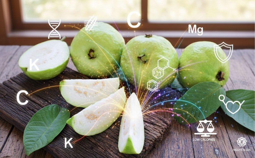 Lợi ích mà giá trị dinh dưỡng của quả ổi mang lại cho sức khỏe