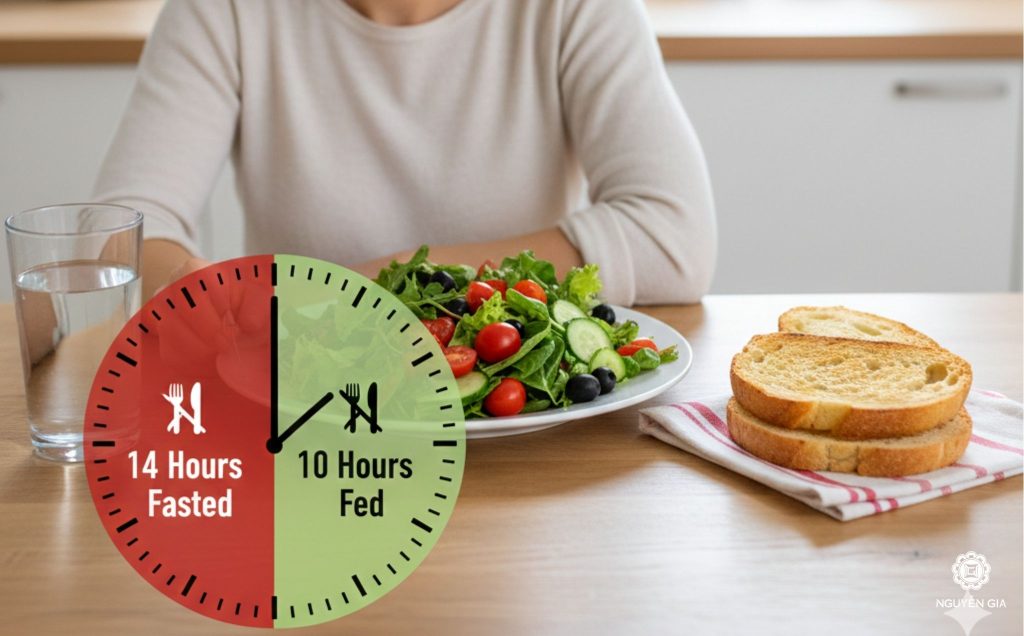 Có thể cân nhắc một trong năm chế độ giảm cân nhịn ăn gián đoạn tiêu chuẩn để bắt đầu hành trình biến đổi vóc dáng