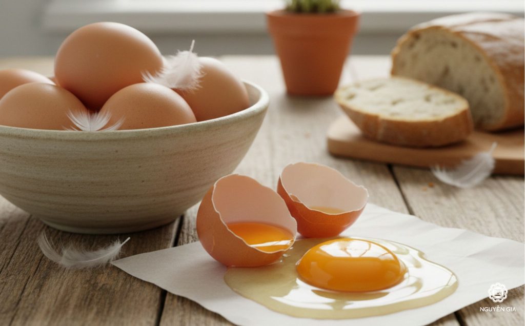 Trứng gà là một trong số ít thực phẩm chứa hầu hết các dưỡng chất cần thiết cho cơ thể con người