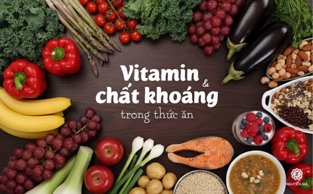 Top 7 loại thức ăn chứa nhiều vitamin chất khoáng tự nhiên