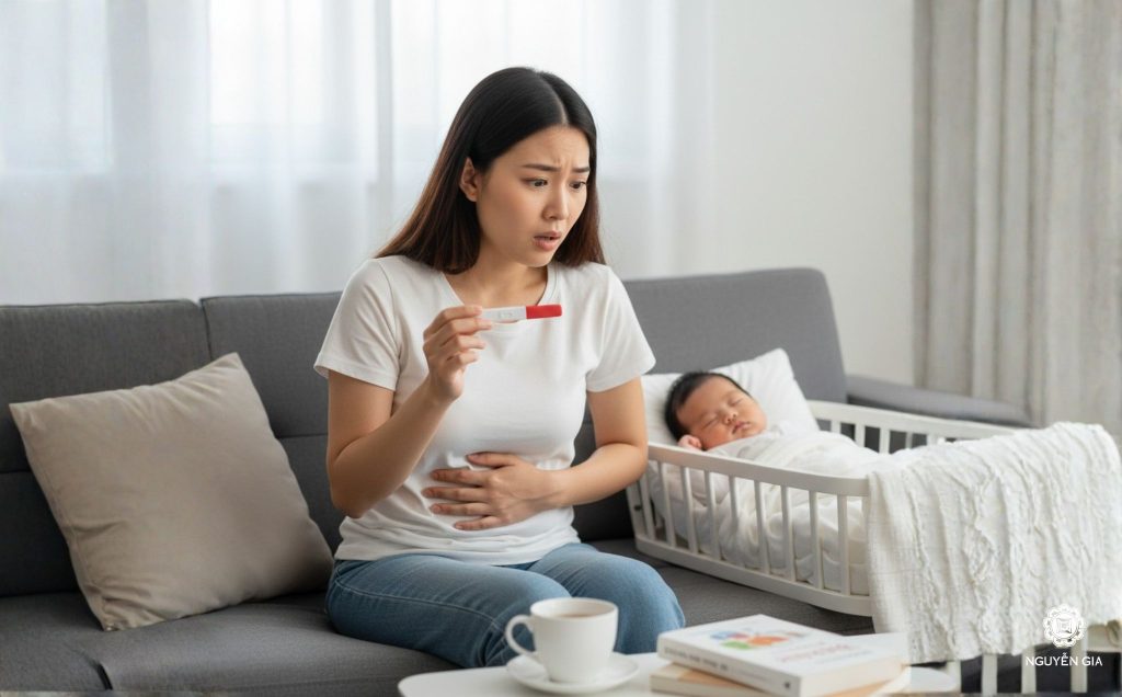 Dấu hiệu có bầu trộm sau sinh mẹ bỉm cần đặc biệt lưu ý