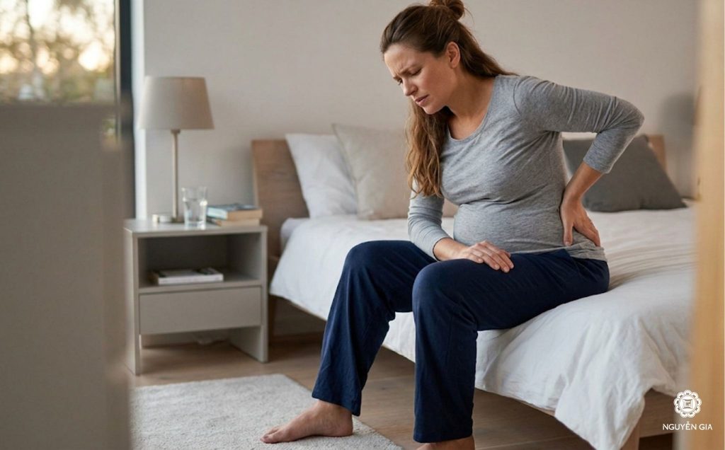 Mẹ có thể áp dụng những phương pháp tự nhiên và thay đổi thói quen sinh hoạt để xoa dịu cột sống một cách hiệu quả