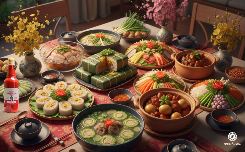 Món ăn ngày Tết và tinh hoa ẩm thực ba miền làm nên hồn Việt