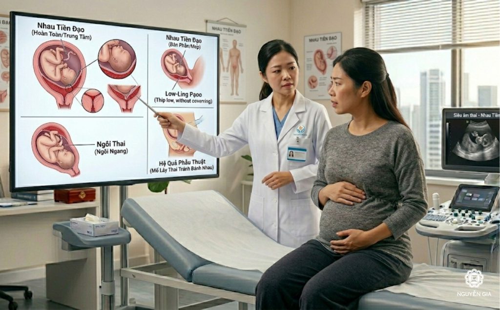 Tìm hiểu về nhau tiền đạo và cách điều trị hiệu quả