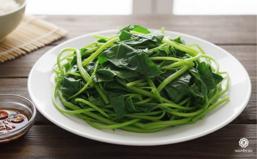 Để giữ trọn vẹn hương vị và dưỡng chất, rau lang cần được chế biến đúng cách