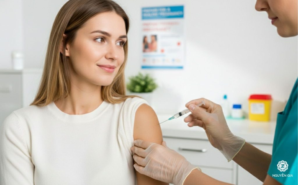 Tìm hiểu về tiêm sởi quai bị rubella trước khi mang thai