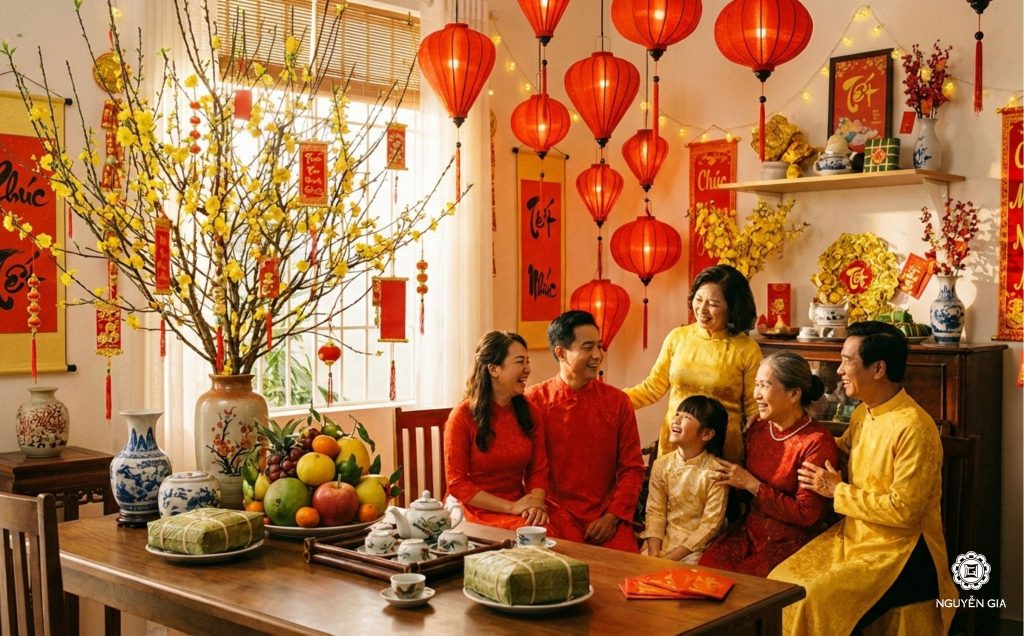 Gợi ý 4 concept trang trí ngày Tết rước tài lộc về nhà