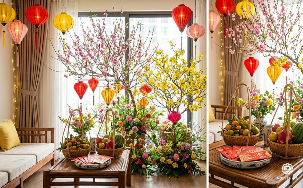 Concept "Vườn Xuân Rực Rỡ"