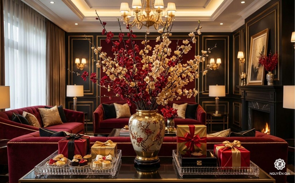 Concept "Tết Sang Trọng và Đẳng Cấp"